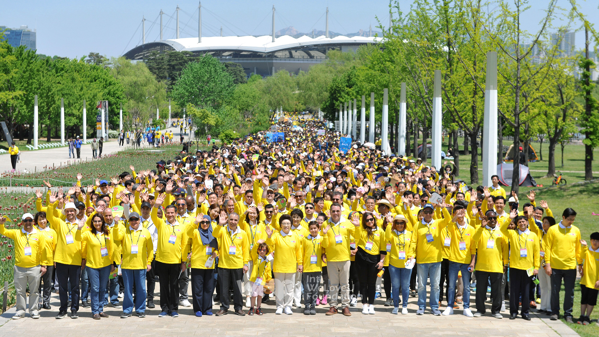국제WeLoveU 제20회 새생명 사랑 가족걷기대회 행사 전경