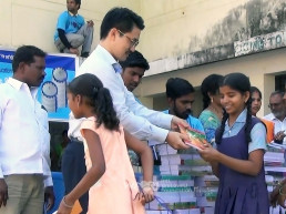 Installation of Water Purification Facility and Water Tanks at Zilla Parishad High School, Himayat Nagar, India