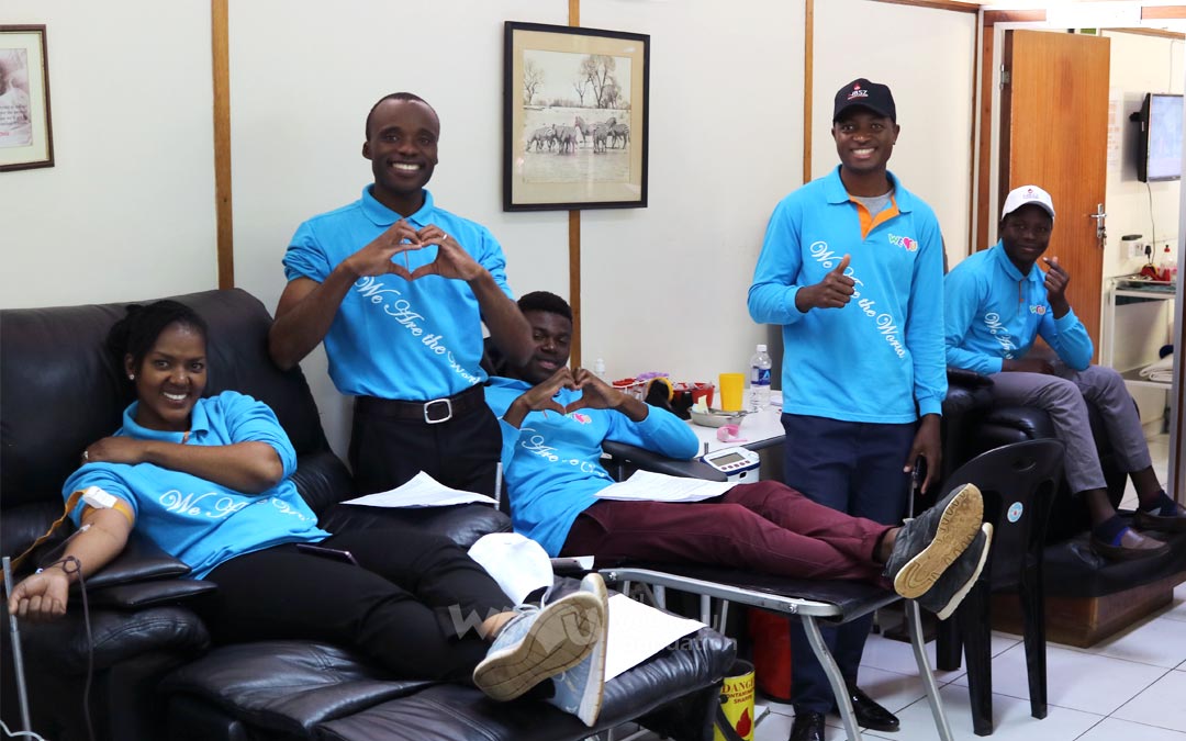 Campaña de Donación de Sangre en Todo el Mundo para conmemorar el Día Mundial del Donante de Sangre