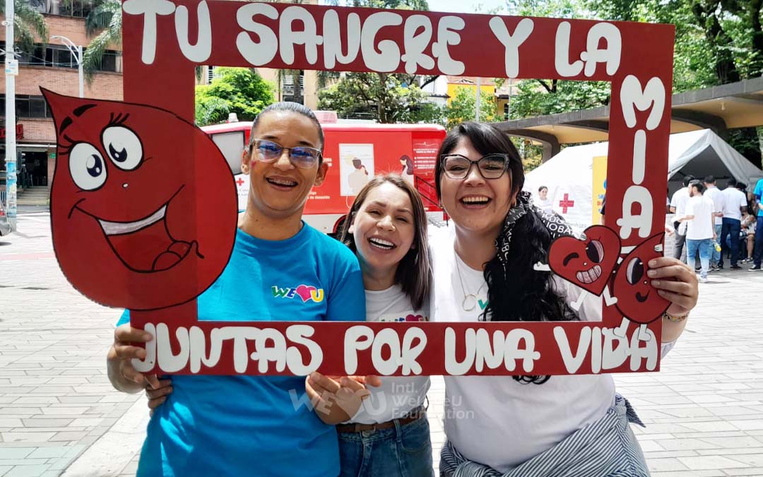 Campaña de Donación de Sangre en Todo el Mundo para conmemorar el Día Mundial del Donante de Sangre