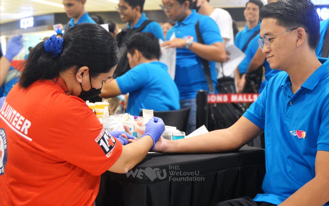 Campaña de Donación de Sangre en Todo el Mundo para conmemorar el Día Mundial del Donante de Sangre