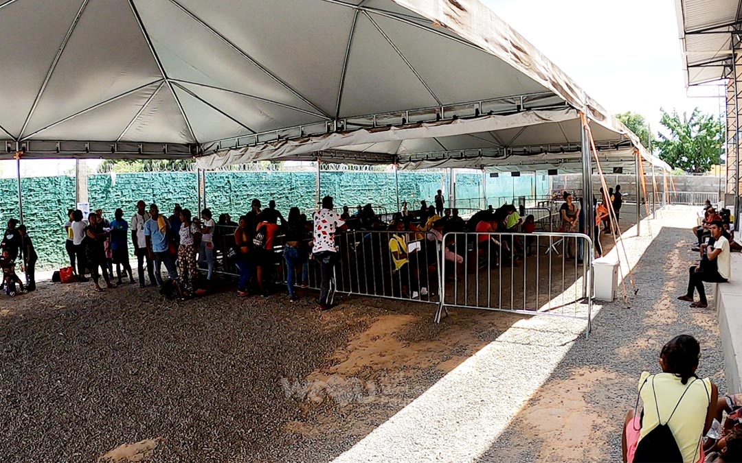 Donación de 20 ordenadores portátiles al Centro de Coordinación de Refugiados de Boa Vista, Roraima, Brasil