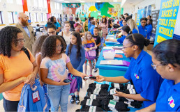 Backpacks and School Supplies Donated to Schools in Six U.S. Regions