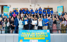 Backpacks and School Supplies Donated to Schools in Six U.S. Regions