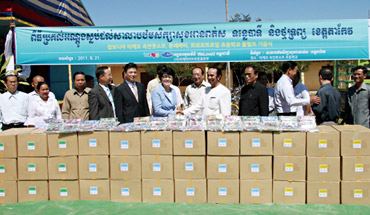 18th Water Pump Installation - Sokahn Potsor Elementary School, Takeo,