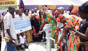 19th and 20th Water Pump Installation - Kokodo Village, Ghana