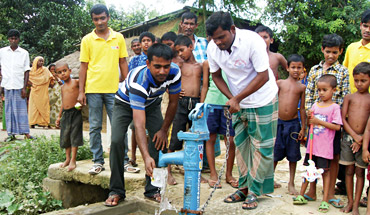 21st Water Pump Installation - Neamotpur, Naogaon, Rajshahi, Bangladesh