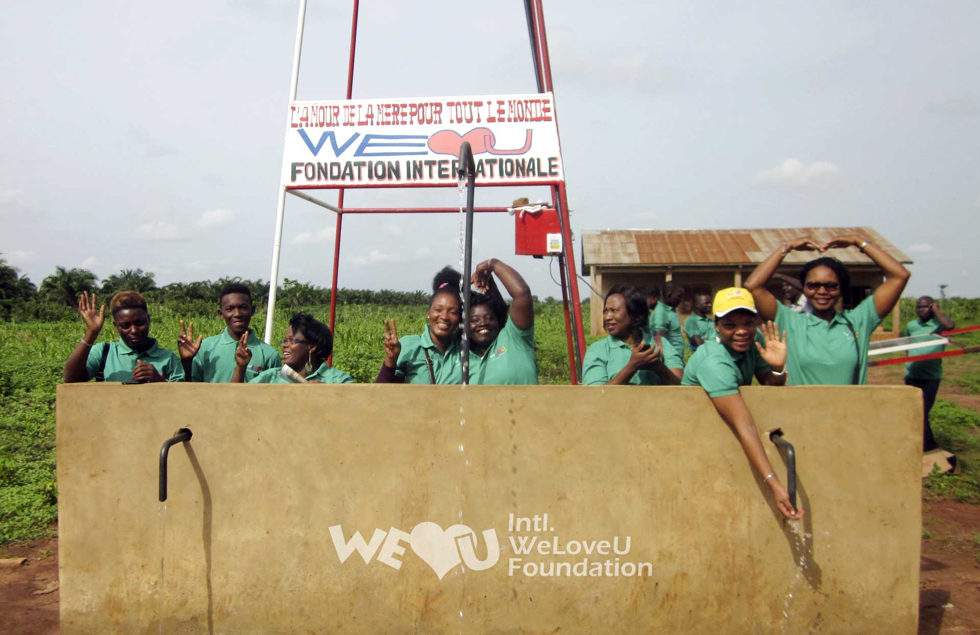 28th Water Pump Installation - SEHE SEKOU Allada, Benin