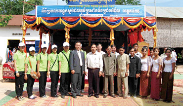 8th Water Pump Installation - Krang Ampil, Takeo, Cambodia
