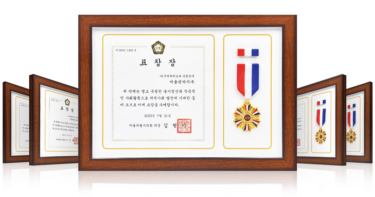 Tuyên dương của Chủ tịch Nghị viện thành phố Seoul, Đại Hàn Dân Quốc