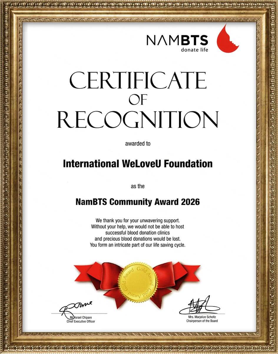 NamBTS Community Award 2026 – Gold Award